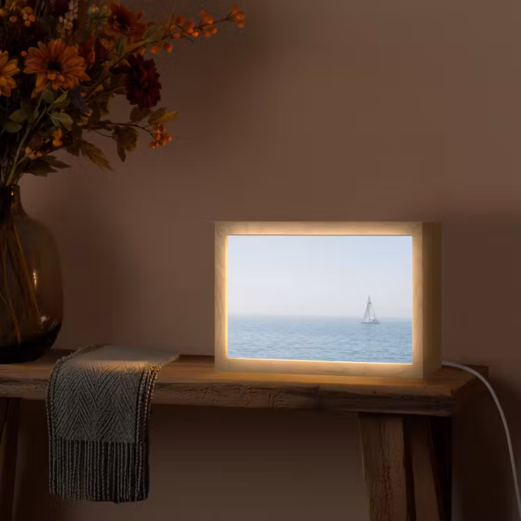 Tafellamp - Horizon - Zeilboot - Zee — 4