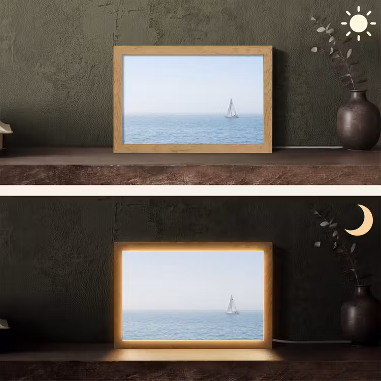 Tafellamp - Horizon - Zeilboot - Zee — 5