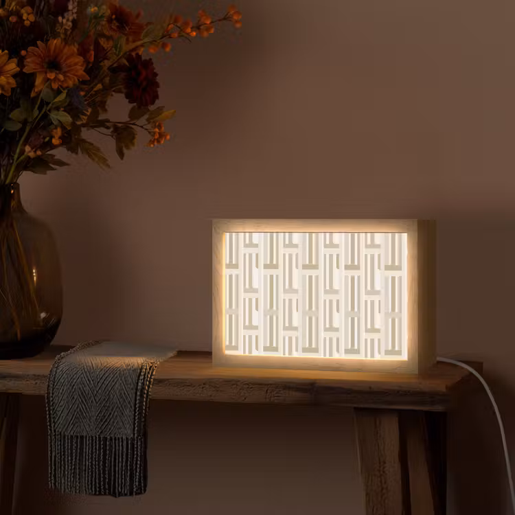 Tafellamp - Modern - Geometrisch - Beige — 4