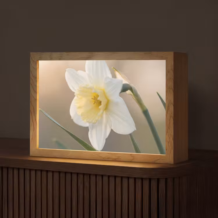 Tafellamp - Narcis - Bloem - Minimalistisch — 1