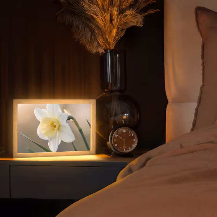 Tafellamp - Narcis - Bloem - Minimalistisch — 2