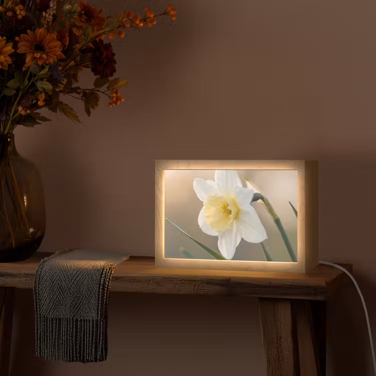 Tafellamp - Narcis - Bloem - Minimalistisch — 4