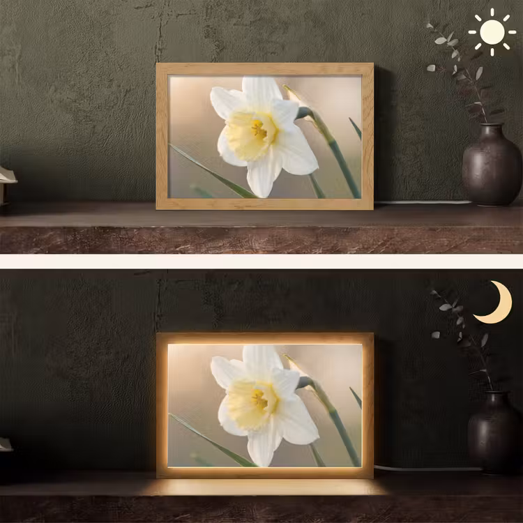 Tafellamp - Narcis - Bloem - Minimalistisch — 5