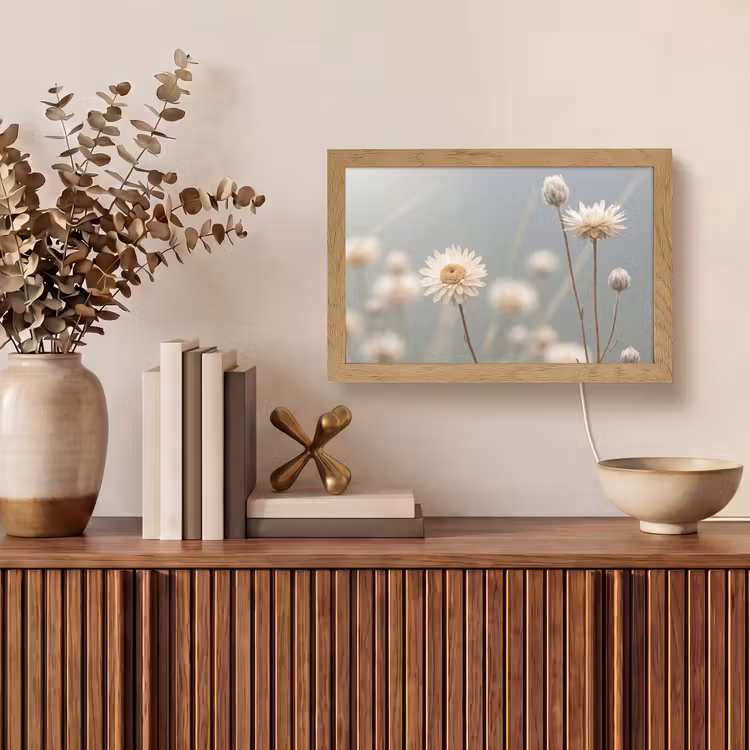 Tafellamp - Strobloemen - Wit - Daglicht — 3