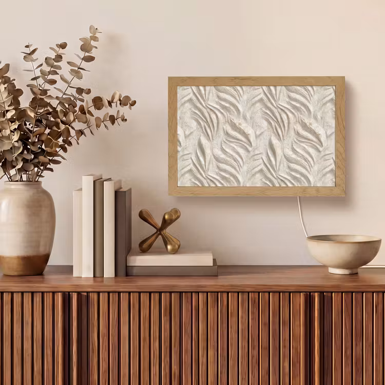 Tafellamp - Textuur - Reliëf - Beige — 3
