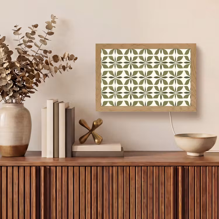 Tafellamp - Botanisch - Retro - Groen — 3