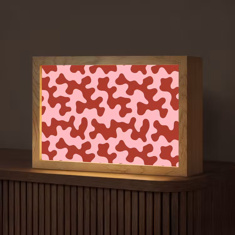 Tafellamp - Modern - Abstract - Rood — 1