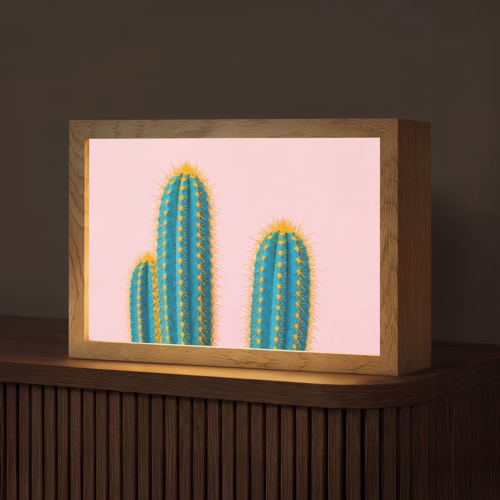 Tafellamp - Cactussen - Modern - Pastel — 1
