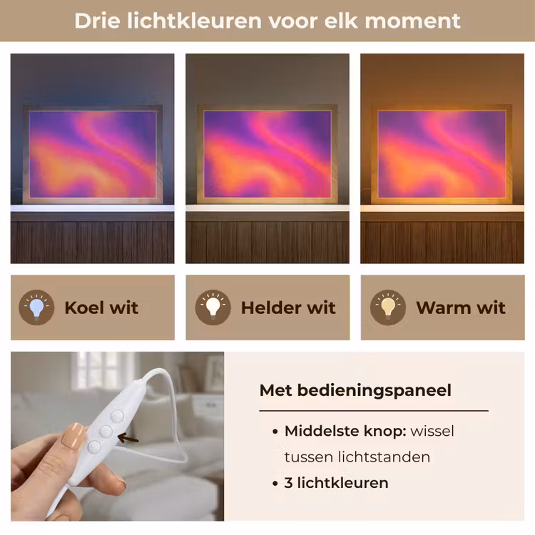 Tafellamp - Abstract - Patroon - Kleurverloop — 6