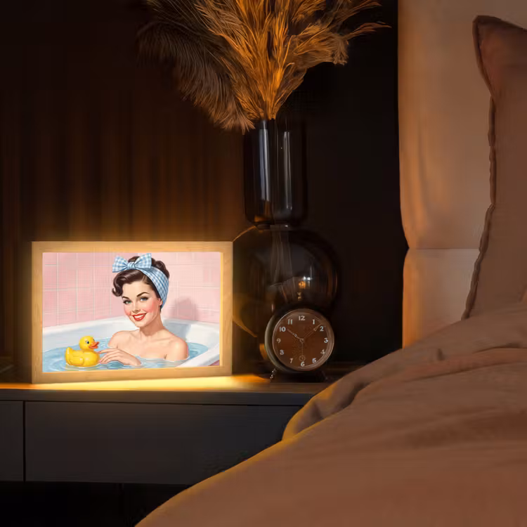 Tafellamp - Badkamer - Eend - Blauw — 2