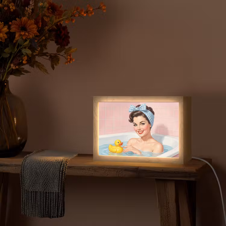 Tafellamp - Badkamer - Eend - Blauw — 4