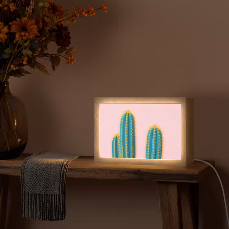 Tafellamp - Cactussen - Modern - Pastel — 4