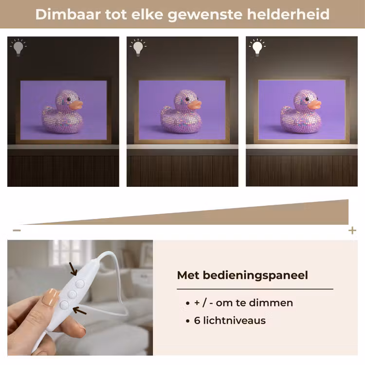 Tafellamp - Disco - Eend - Paars — 8