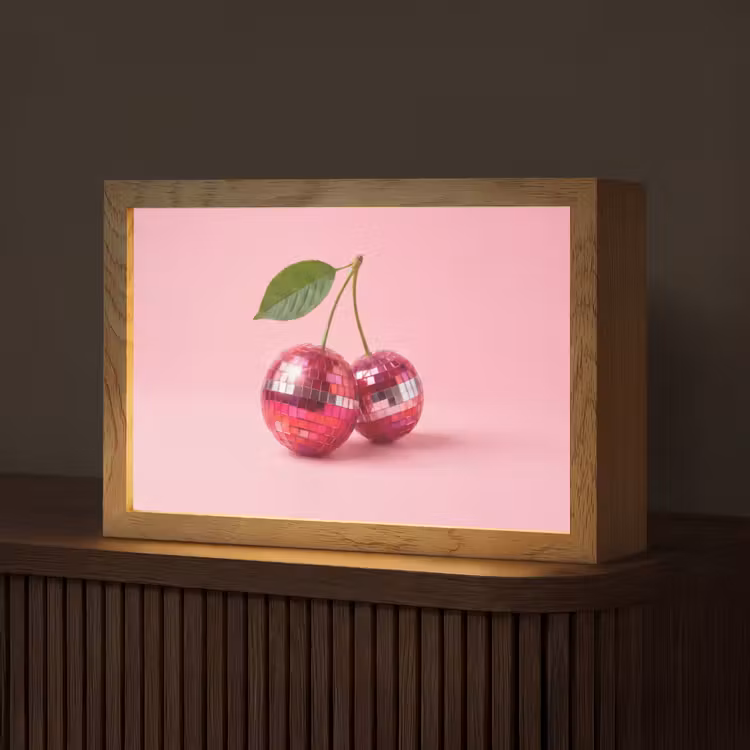 Tafellamp - Disco - Kersen - Roze — 1