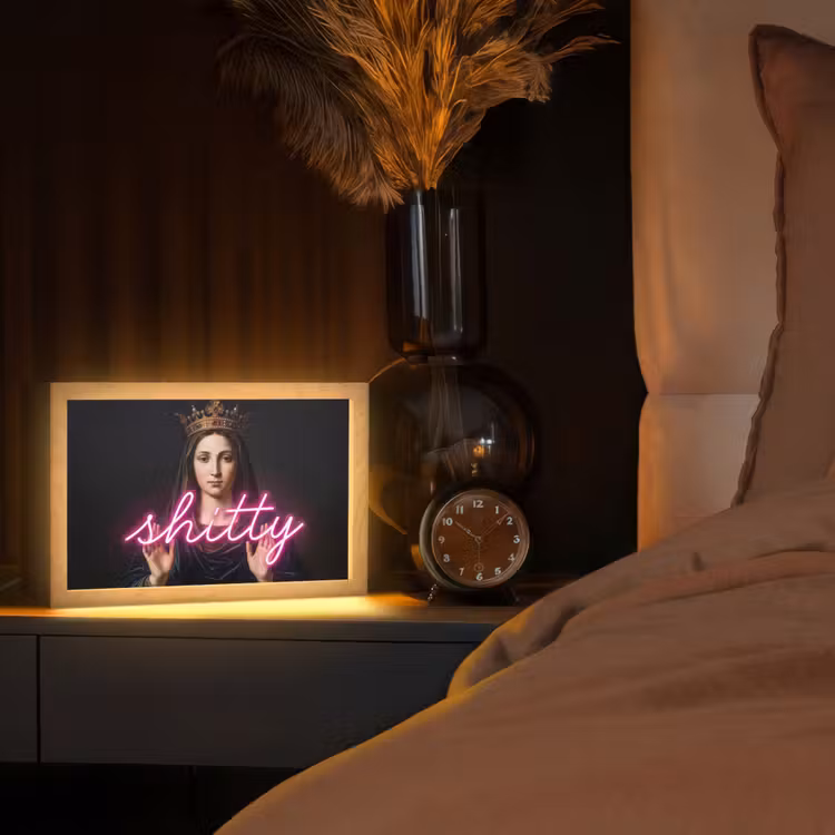 Tafellamp - Ironisch - Tekst - Neon — 2
