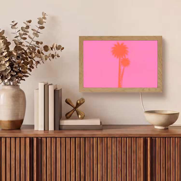 Tafellamp - Palmbomen - Modern - Roze — 3