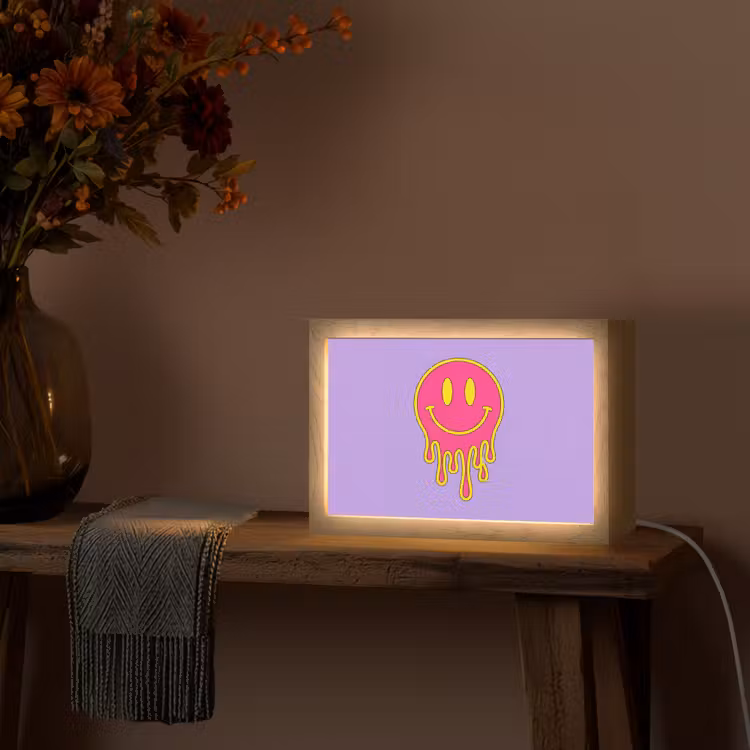 Tafellamp - Smiley - Drip - Neon — 4