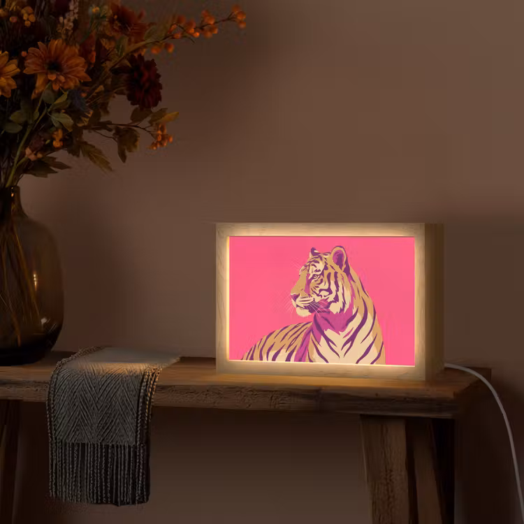 Tafellamp - Tijger - Modern - Neon — 4