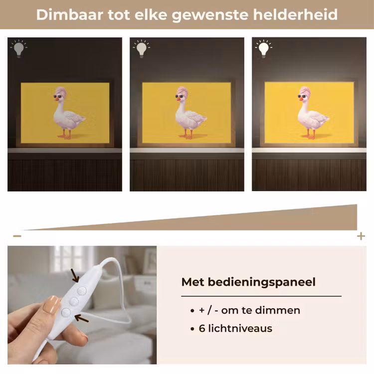 Tafellamp - Eend - Zonnebril - Geel — 8