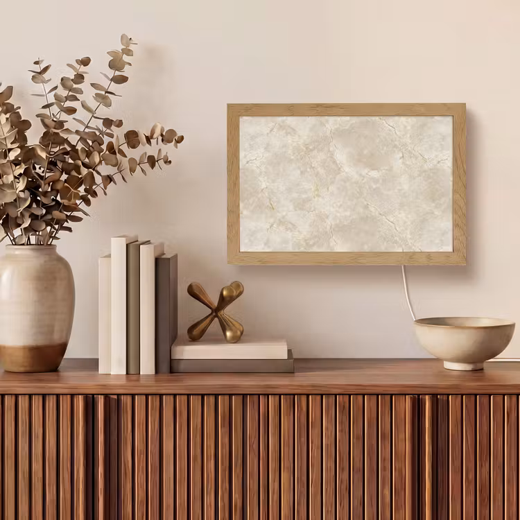 Tafellamp - Lichtbeige - Marmer - Aders — 3