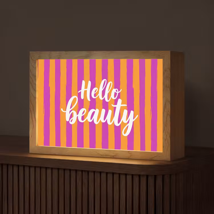 Tafellamp - Modern - Hello - Oranje — 1