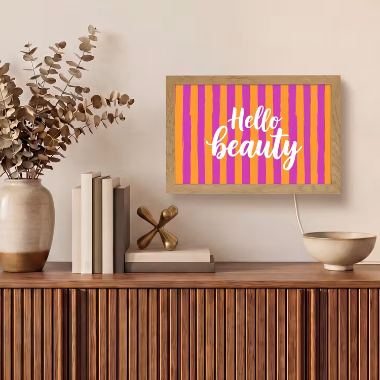 Tafellamp - Modern - Hello - Oranje — 3