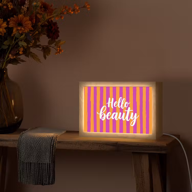Tafellamp - Modern - Hello - Oranje — 4