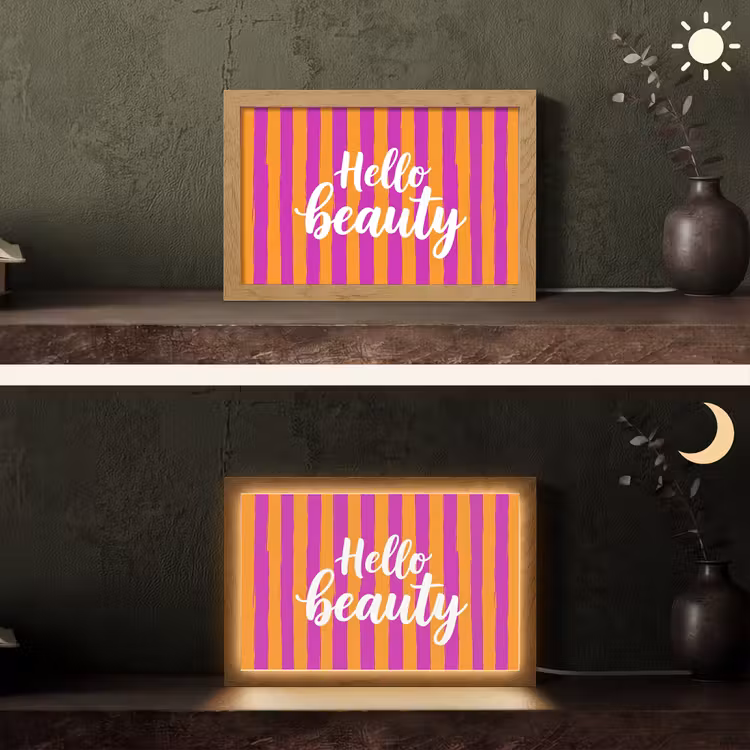 Tafellamp - Modern - Hello - Oranje — 5