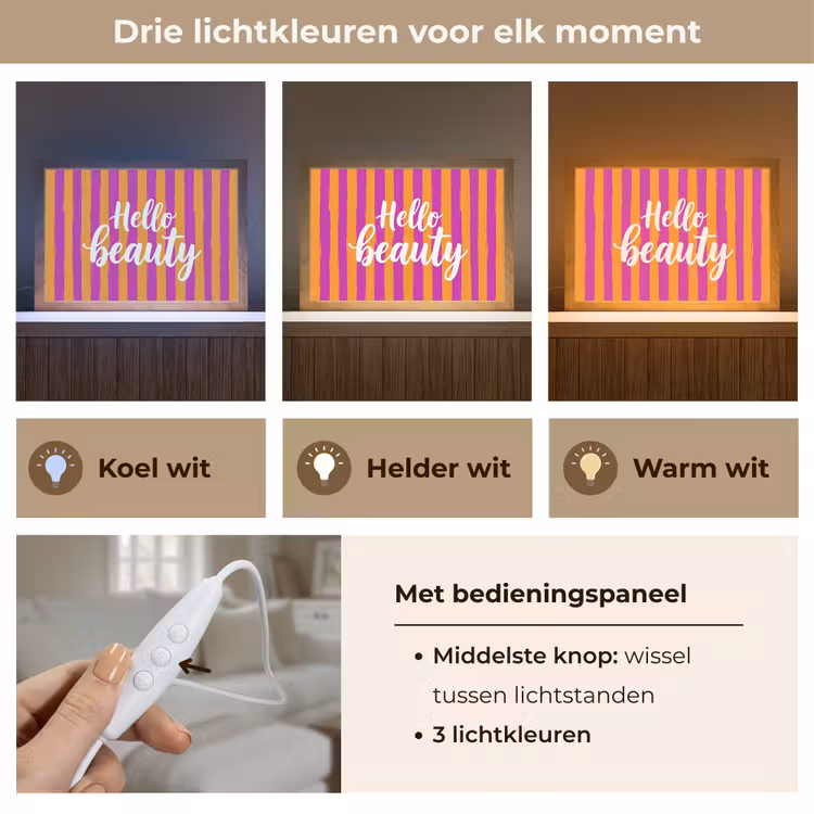 Tafellamp - Modern - Hello - Oranje — 6