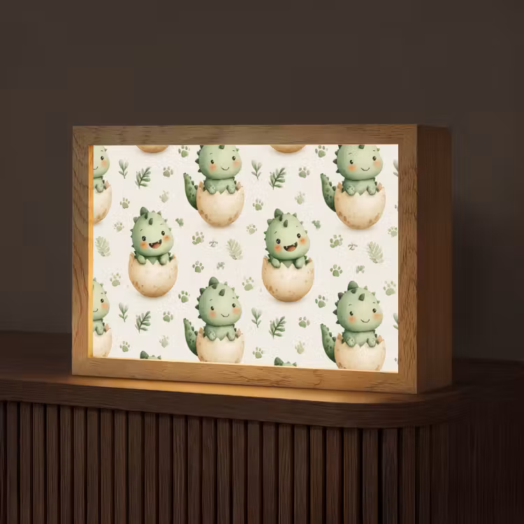 Tafellamp - Dino - Eieren - Groen — 1