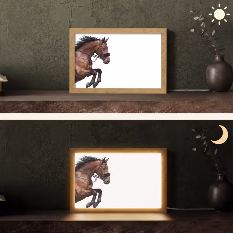 Tafellamp - Paard - Springen - Modern — 5
