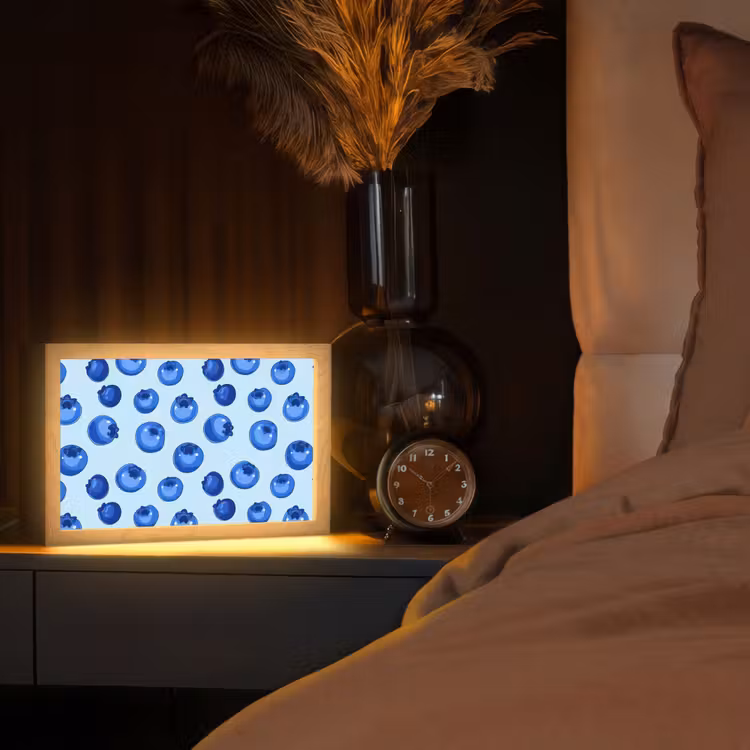 Tafellamp - Bessen - Modern - Blauw — 2