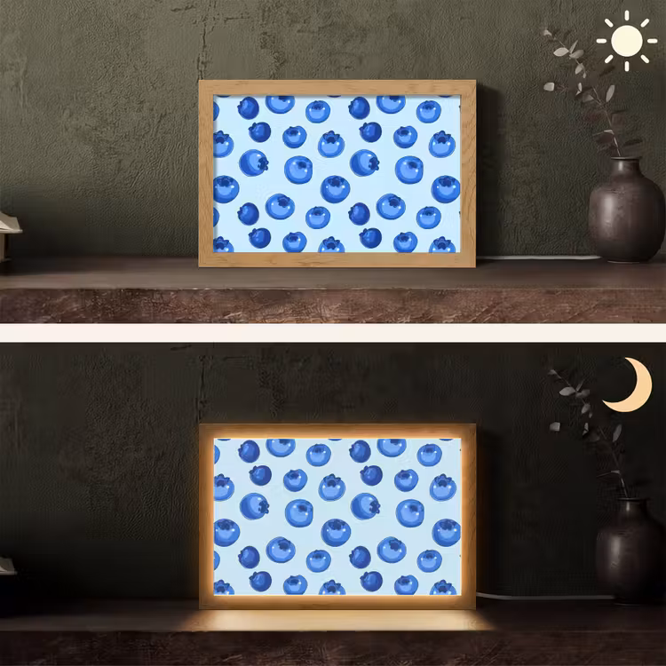 Tafellamp - Bessen - Modern - Blauw — 5