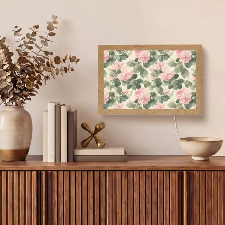 Tafellamp - Rozen - Botanisch - Roze — 3