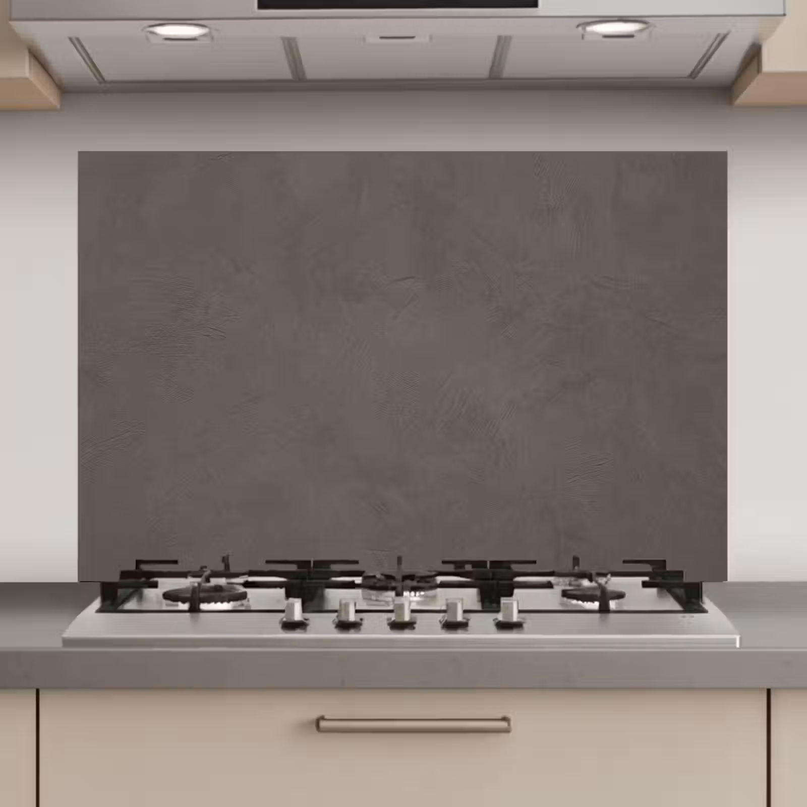 Spatscherm keuken - Textuur - Grijs - Modern - Abstract - Oppervlak — 1