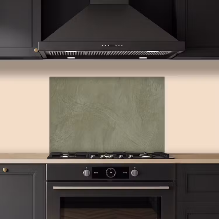Spatscherm keuken - Textuur - Betonlook - Achtergrond - Modern - Groen — 2