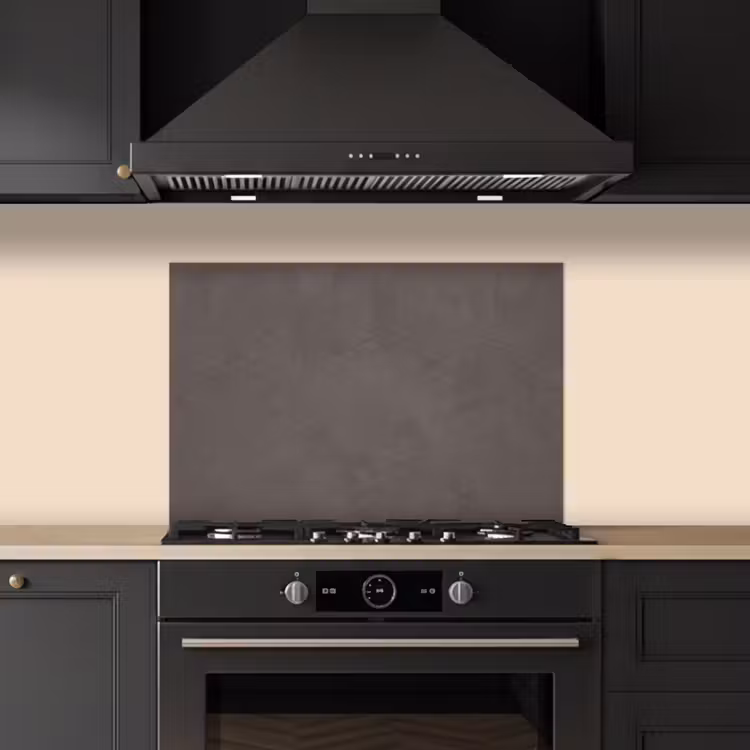 Spatscherm keuken - Textuur - Grijs - Modern - Abstract - Oppervlak — 2