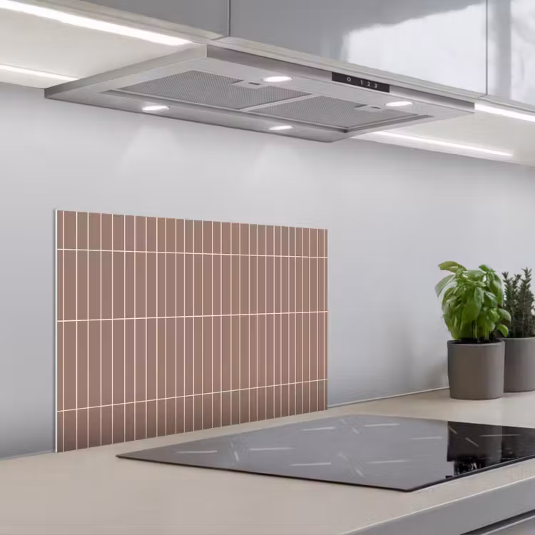 Spatscherm keuken - Verticaal - Wandtegel - Terracotta — 5