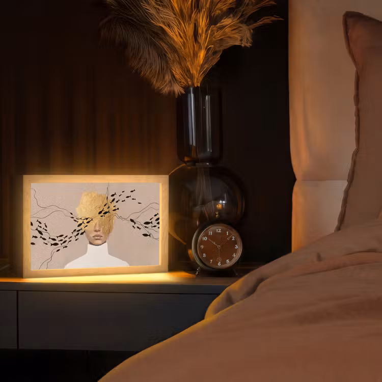 Tafellamp - Modern - Vrouw - Goud — 2