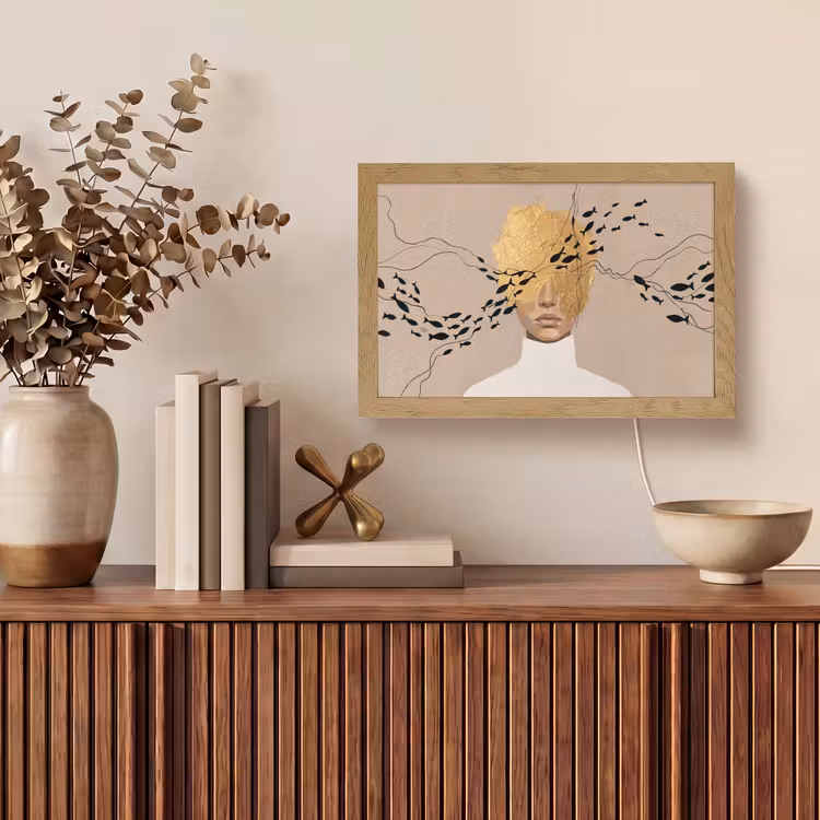 Tafellamp - Modern - Vrouw - Goud — 3