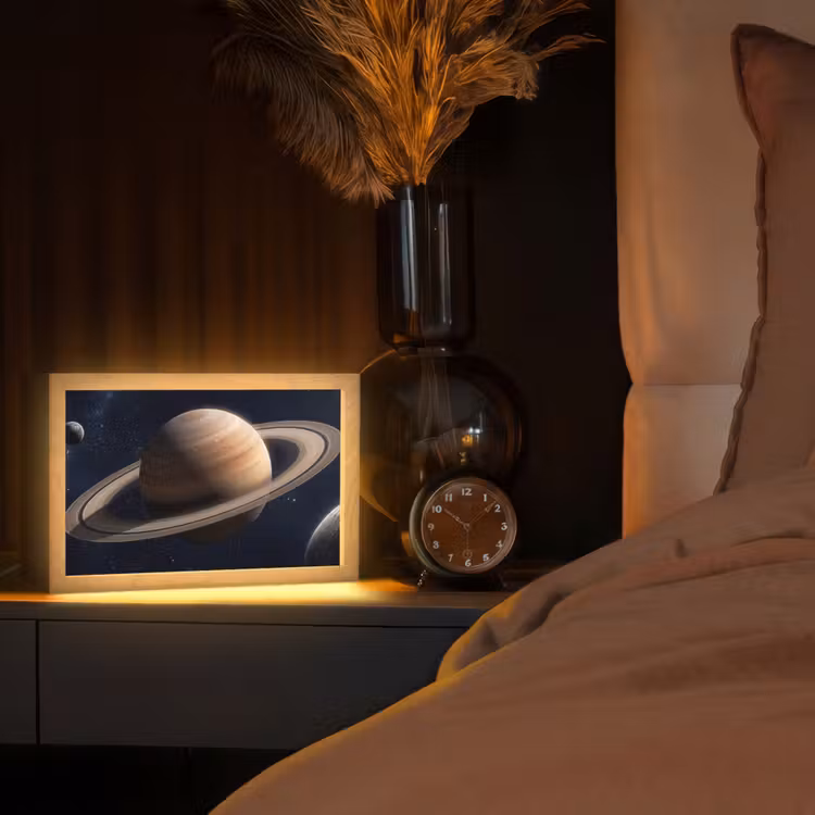 Tafellamp - Planeten - Saturnus - Ruimte — 2