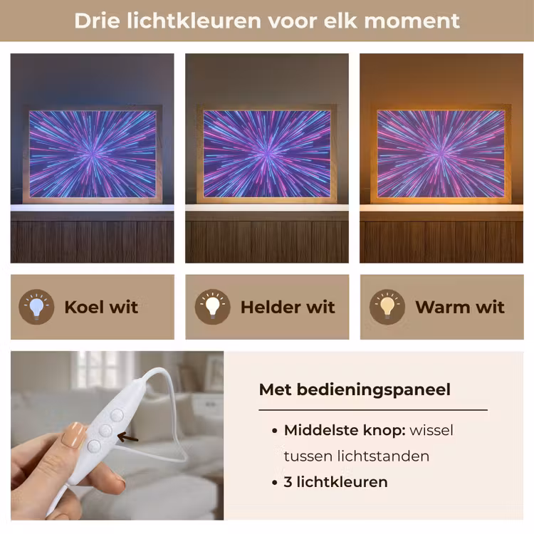 Tafellamp - Dynamisch - Ruimte - Kleurrijk — 6