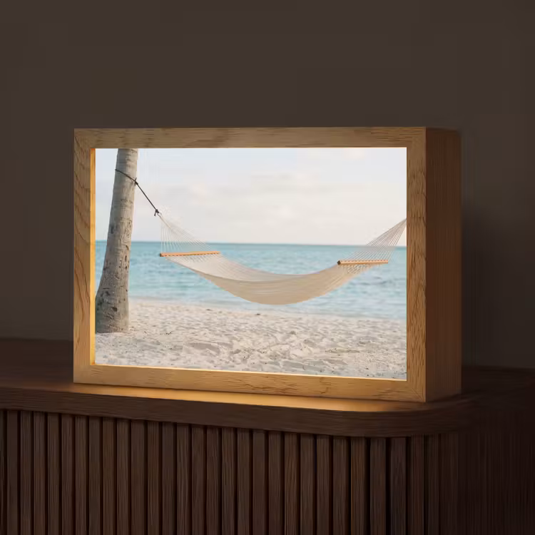 Tafellamp - Hangmat - Strand - Wit — 1