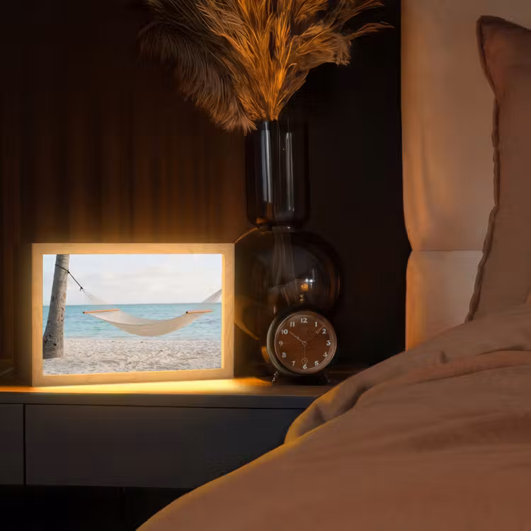 Tafellamp - Hangmat - Strand - Wit — 2