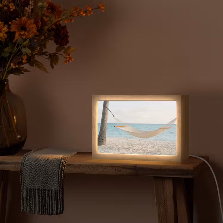 Tafellamp - Hangmat - Strand - Wit — 4