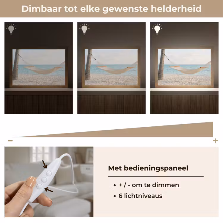 Tafellamp - Hangmat - Strand - Wit — 8