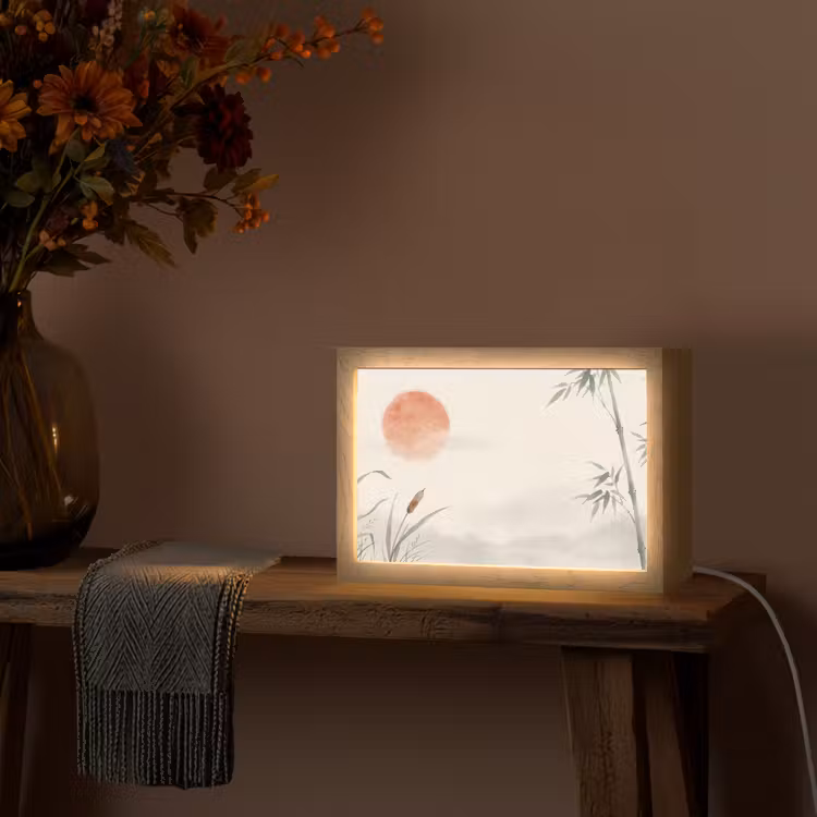 Tafellamp - Minimalistisch - Bamboe - Groen — 4