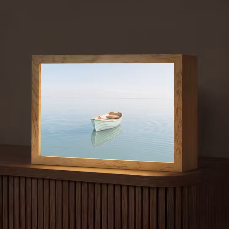 Tafellamp - Minimalistisch - Boot - Zee — 1