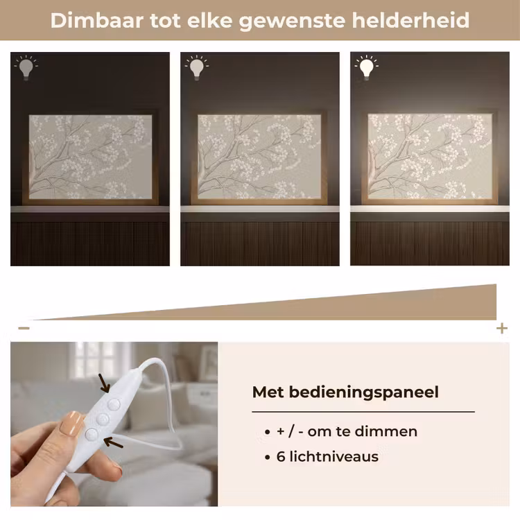 Tafellamp - Sereen - Bloesem - Wit — 8