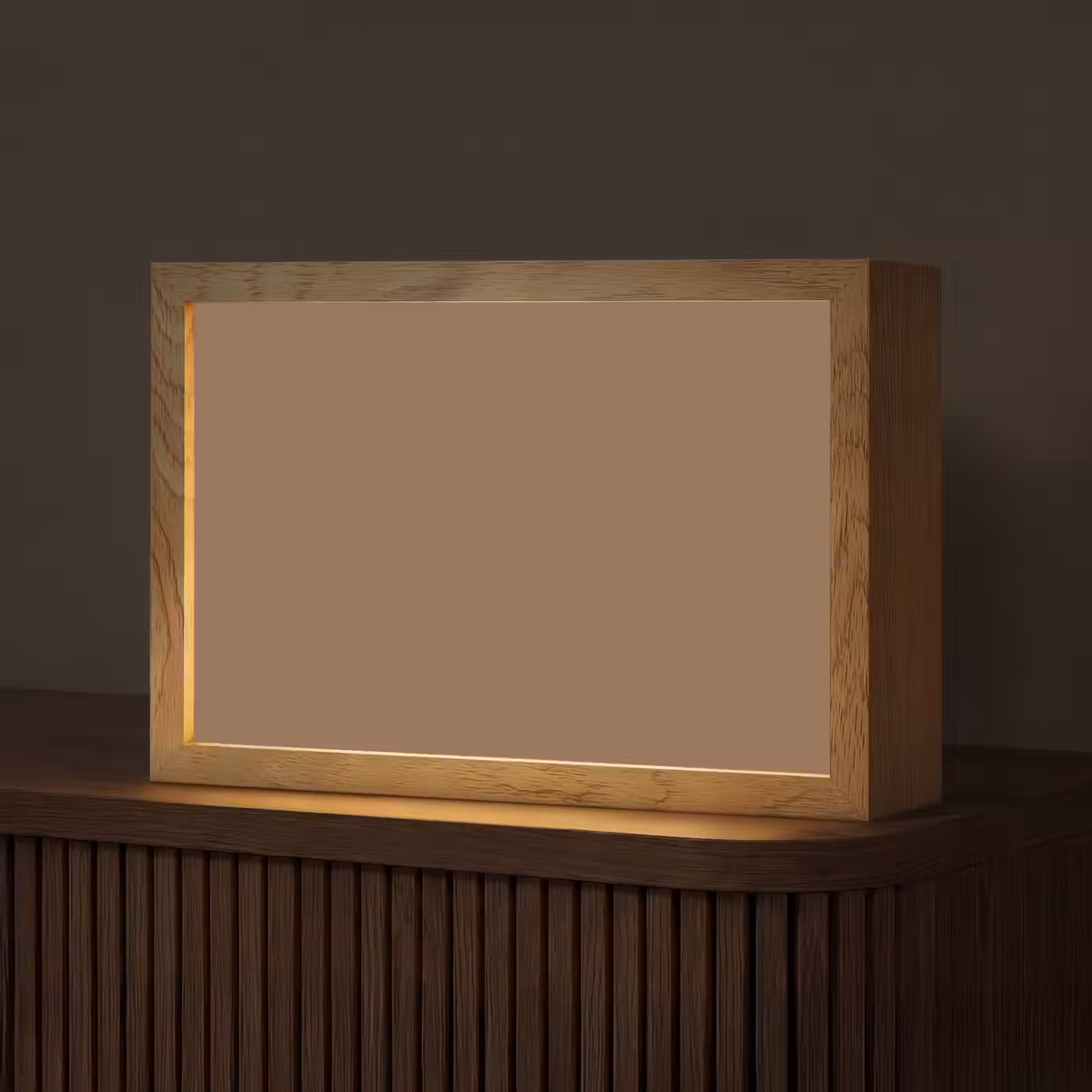 Tafellamp - Soft - Walnut - Bruin — 1
